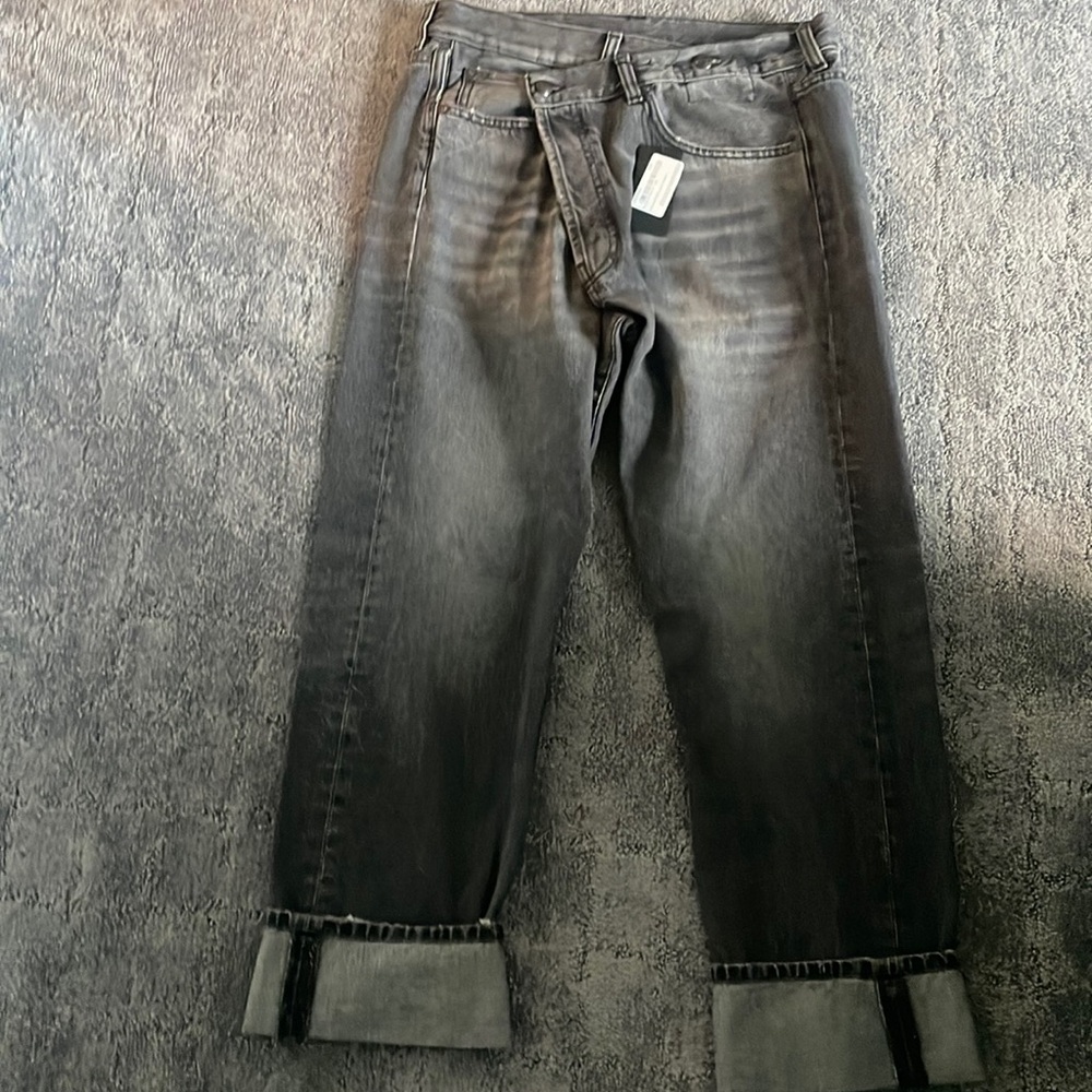 R13 Gray Women Jeans